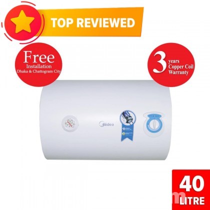 Midea D40 Geyser / Water Heater-15A - 40L - White